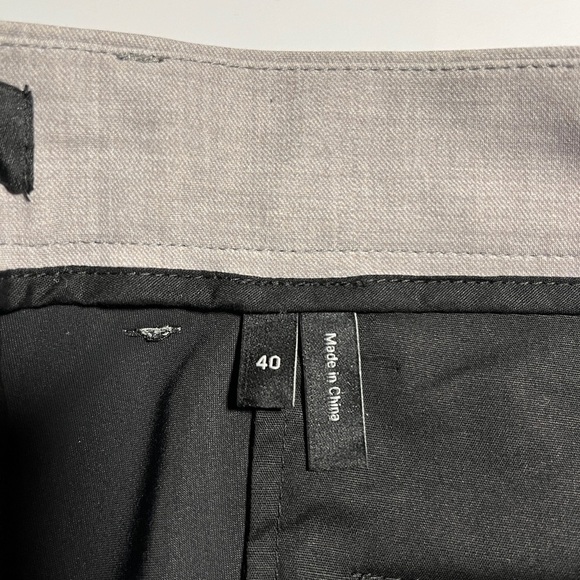 Theory Men’s Zaine Pant in Precision Ponte in Grey Size 40 - Picture 9 of 9